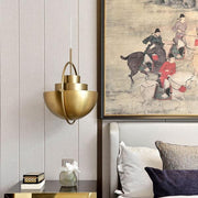 June Multi Way Antique Brass Pendant Light 2 Sizes - Lighting.co.za