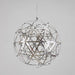 Tangle Stainless Steel LED Fuse Medium Pendant Light 2 Options - Lighting.co.za