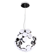 Meteor Black White Or Chrome 75 W LED Pendant Light - Lighting.co.za