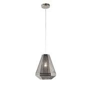 Diamond Gold Or Chrome Mesh Pendant Light - Lighting.co.za