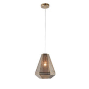 Diamond Gold Or Chrome Mesh Pendant Light - Lighting.co.za