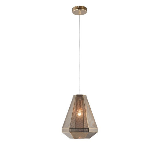 Diamond Gold Or Chrome Mesh Pendant Light - Lighting.co.za