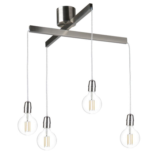 Novu Black or Chrome 1 | 4 Light Pendant Light - Lighting.co.za