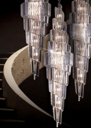 Carousel 25 Light Vertical Crystal Chandelier - Lighting.co.za