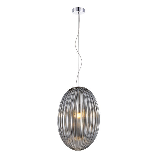 Marilyn Rippled Glass Pendant Light 2 Sizes - Lighting.co.za