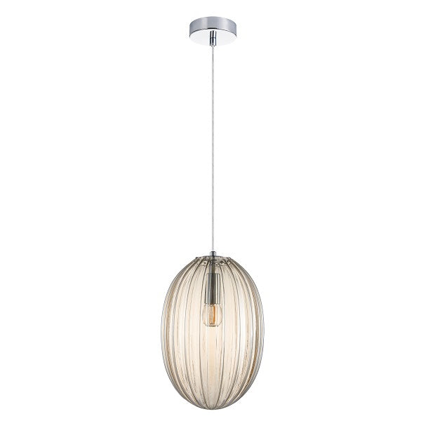 Marilyn Rippled Glass Pendant Light 2 Sizes - Lighting.co.za