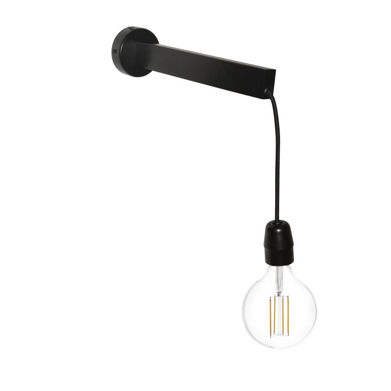 Novu Black Or Chrome Mobile Wall Light - Lighting.co.za