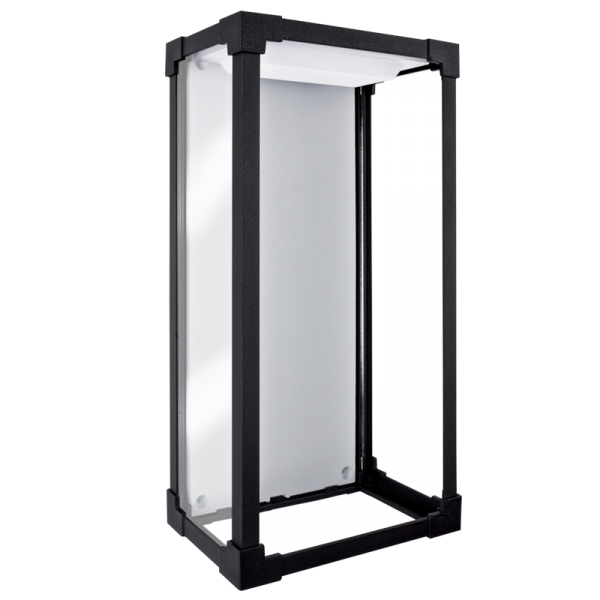 Boan Rectangle LED Outdoor Lantern Wall Light - Lighting.co.za