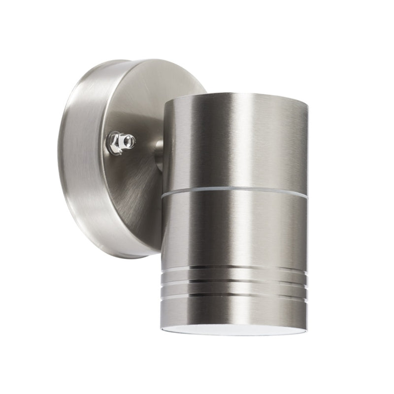 Genoa 1 Light GU10 Stainless Steel Outdoor Wall Spot Light - Lighting.co.za
