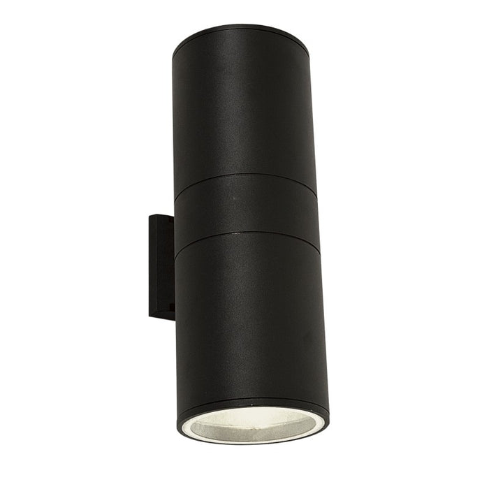 Maxen Large Black Up Down Outdoor Wall Light - Lighting.co.za