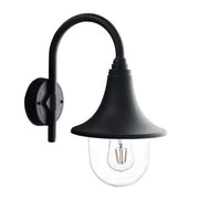 Ava Black Lantern Outdoor Wall Light - Outdoor Lights - Lighting.co.za