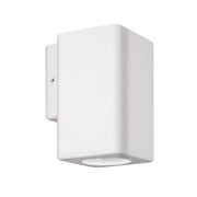 Floris Square ABS GU10 Down Facing Outdoor Wall Light - Lighting.co.za