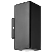 Floris Square ABS GU10 Up Down Facing Outdoor Wall Light - Lighting.co.za