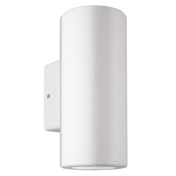 Floris Round ABS GU10 Up Down Facing Outdoor Wall Light - Lighting.co.za