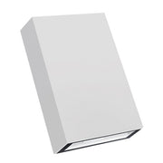 Terre 4 Watt LED Black | White Up Down Outdoor Wall Light - Lighting.co.za