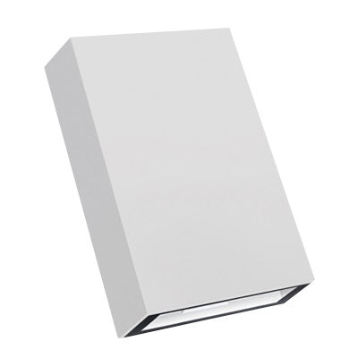 Terre 4 Watt LED Black | White Up Down Outdoor Wall Light - Lighting.co.za