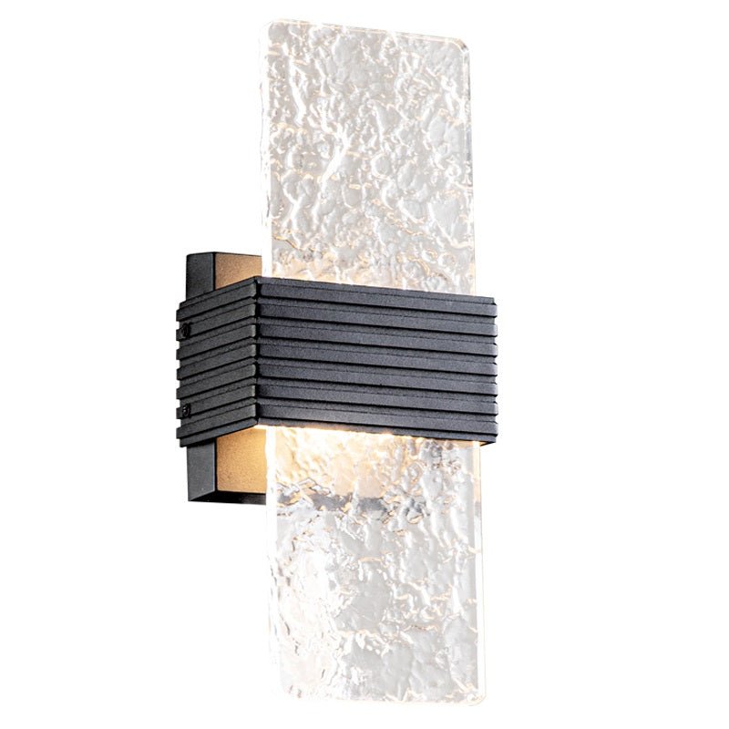 Cheval Black Clear LED Wall Light | Lighting.co.za