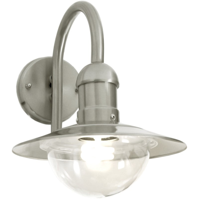 Plymouth Stainless Steel Outdoor Wall Light - Lighting.co.za