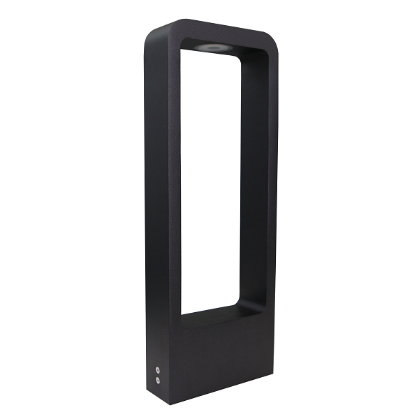 Frame Black 7 Watt LED Rectangular Bollard Light - Lighting.co.za