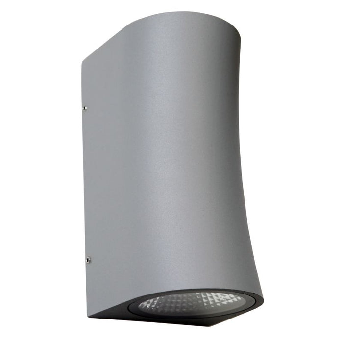 Olympia GU10 Curved Round Up Down Outdoor Wall Light - Lighting.co.za