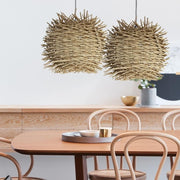 Avi Nest Woven Resin Natural Pendant Light - Lighting.co.za