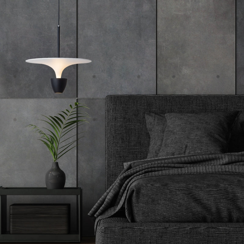 Fountain Black | White | Blue LED Pendant Light - Lighting.co.za