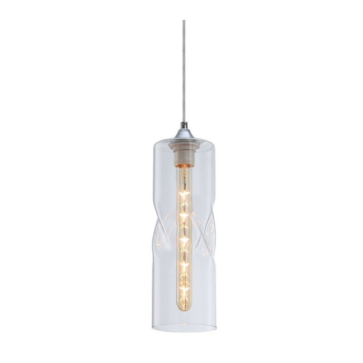 Forma Clear | Amber | Smoke Twisted Glass Shade Pendant Light - Hanging Lights - Lighting.co.za
