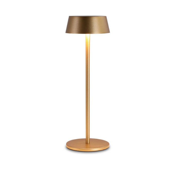 Lola Smooth Shade Gold | Black | White | Coffee Rechargeable Table Lamp - Lighting.co.za