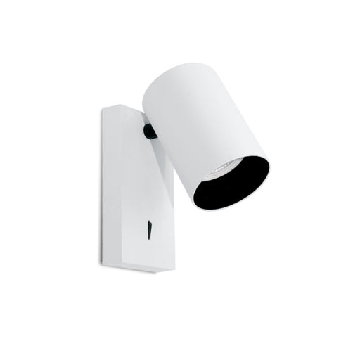 Lone Read Black Or White GU10 Bedside Reading Wall Light - Lighting.co.za