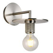 Luna Style Disk Black | Gold | Chrome Wall Light - Lighting.co.za