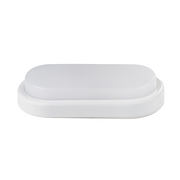 Taurus LED White Oval Bulkhead 2 Sizes - Lighting.co.za