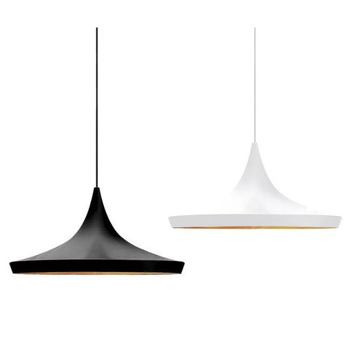 Miso 3 Black or White and Gold Nordic Pendant Light - Lighting.co.za