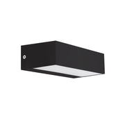Mite CTC Black | Grey Rectangular Up Down 12W LED Outdoor Wall Light 2 Sizes - Lighting.co.za