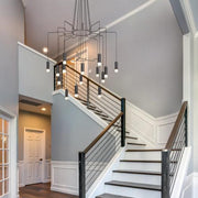 Marionette 15 Light Black Drop Pendant Light - Lighting.co.za