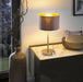 Maserlo Taupe Or Black Shade Table Lamp - Lighting.co.za