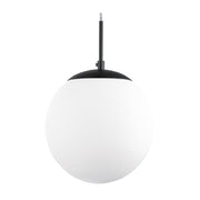 Globe Gold | Black | Silver and Opal Glass Ball Pendant Light 4 Sizes - Lighting.co.za