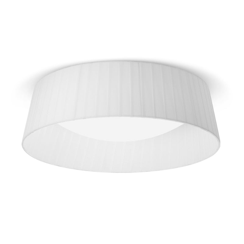 Milano Black | White | Grey Fabric Ceiling Light - Lighting.co.za