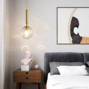 Milano Black or Antique Brass with Clear | Smoke Glass Pendant Light - Lighting.co.za