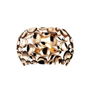 Minje White Copper Chrome Wall Light - Lighting.co.za