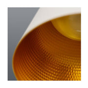 Miso 1 Black or White and Gold Nordic Pendant Light - Lighting.co.za