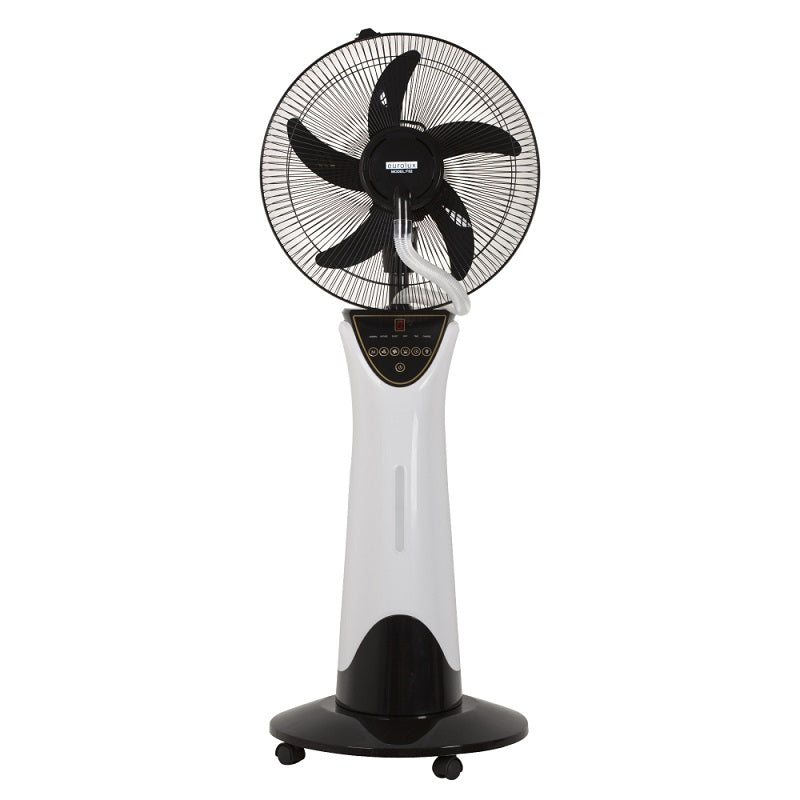 Adena Portable Rechargeable Mist Fan with LED Light - Lighting.co.za