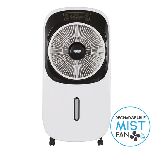 Dahlia Portable Rechargeable Mist Fan with LED Light - Lighting.co.za