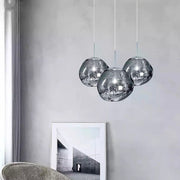 Molten Chrome | Copper | Gold Pendant Light 2 Sizes - Lighting.co.za