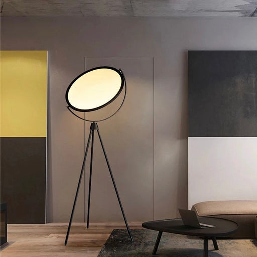 LED Saturn Black Floor Lamp - Lighting.co.za