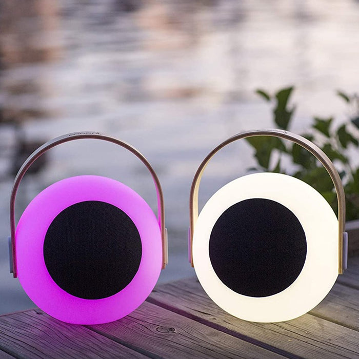 Mooni Eye Speaker Lantern With Wooden Handle - Lighting.co.za