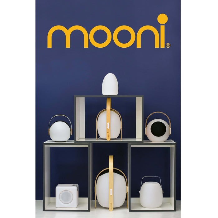 Mooni Opal Speaker Lantern With Clear Handle - Lighting.co.za
