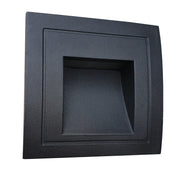 Newark Black or White Square 1 | 3 Watt LED Outdoor Step Light 2 Sizes - Lighting.co.za