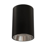 Baril Black Fixed Round GU10 Surface Mounted Down Light 3 Options - Lighting.co.za
