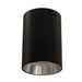 Baril Black Fixed Round GU10 Surface Mounted Down Light 3 Options - Lighting.co.za