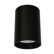 Baril Black Fixed Round GU10 Surface Mounted Down Light 3 Options - Lighting.co.za